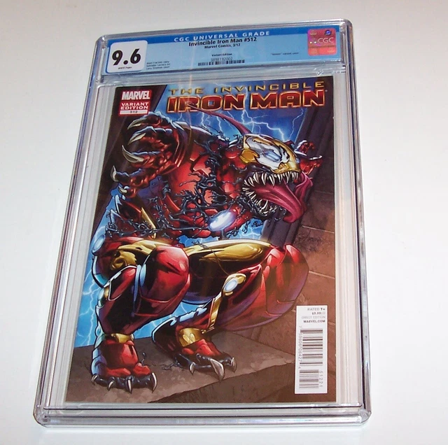 Invincible Iron Man #512 - Marvel 2012 Stroman variant issue - CGC NM+ 9.6