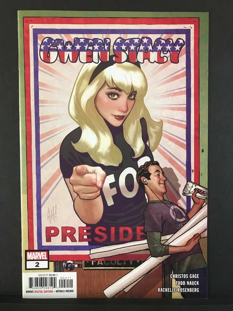 Gwen Stacy 2 Marvel Comics 2020 Adam Hughes Cover Amazing Spider-Man NM