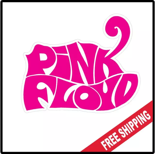 Pink Floyd Vinyl Wall logo Decal Sticker Rock Various Sizes