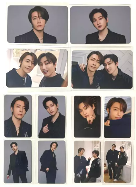 SUPER JUNIOR SJ D&E × Riceforce Photocard EUNHYUK DONGHAE Complete Set of 12