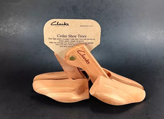 Zueco Clarks Árboles Madera de Cedro Para Mujer Grande Se Ajusta a Talla 8-10 Guardianes Formas NUEVO