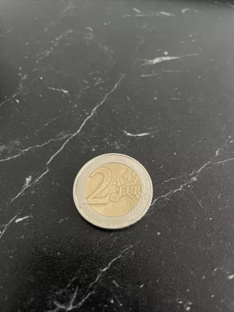 pièce de 2 euros rare bonhomme uem 3