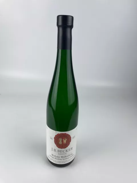 J.B. BECKER Riesling 2016 Wallufer Walkenberg SPÄTLESE Alte Reben 0,75L RHEINGAU