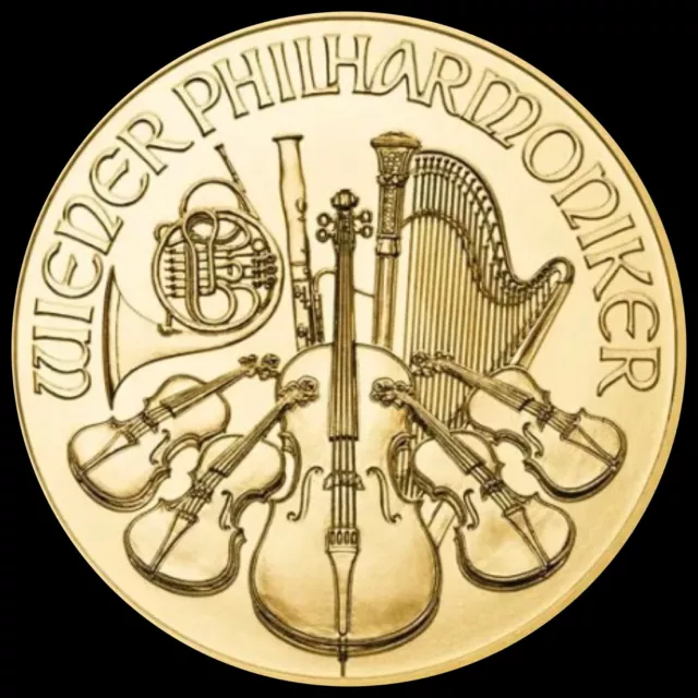 Goldmünze 1/2 Halbe Unze/oz 999.9 Gold  „Wiener Philharmoniker“ 2024 2