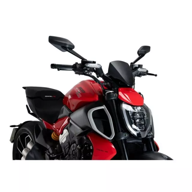 Puig Cupolino Naked N.g. Sport Plus Ducati Diavel V4 2023 Nero Opaco