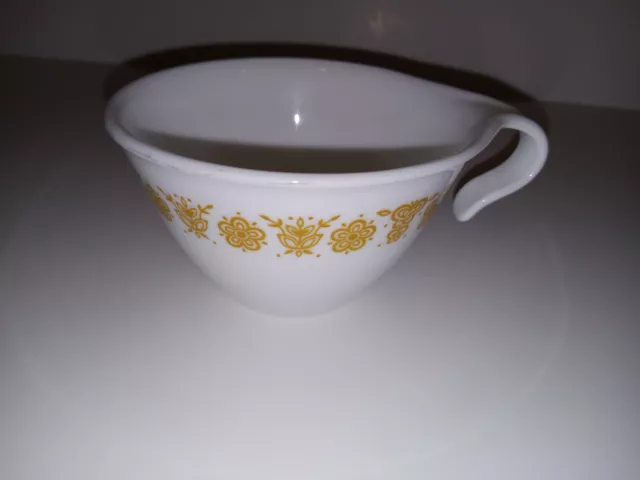 Corelle Butterfly Gold Coffee Cups Hook Mugs Excellent Condition