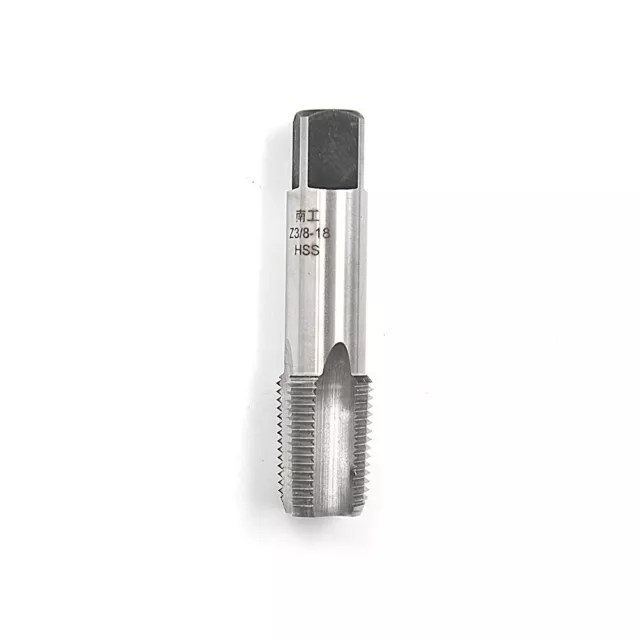 3/8"-18 NPT Taper Pipe Tap  High Speed Steel Metal Thread Cutting ToolY.b8