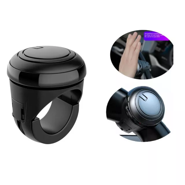 360° Car Auto Power Steering Wheel Ball Knob Booster Spinner Knob Universal Neu