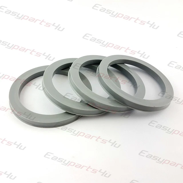 Lot De 4 Anneaux Centraux De Moyeu - 60,1 Mm De Diamètre Intérieur à 66