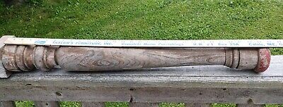 Architectural Salvage Turned Wood Newel Post B 5