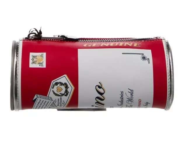 Moschino Leather Budweiser Beer Can clutch bag Limited Edition