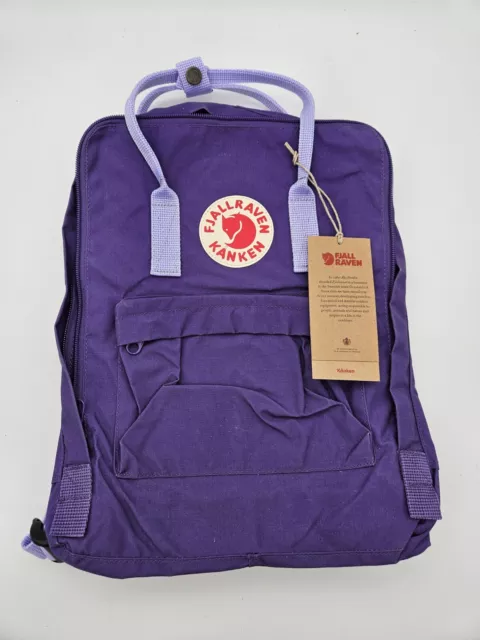 NWT Fjallraven Kanken Classic Backpack Purple Violet 23510 New