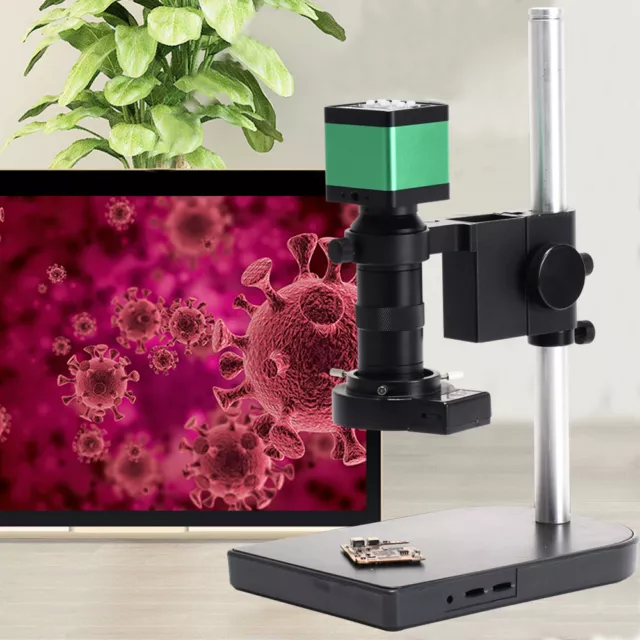 12V 48MP 1080P 60FPS ,HDMI Industrial Microscope Digital Camera +100X Zoom Lens 3