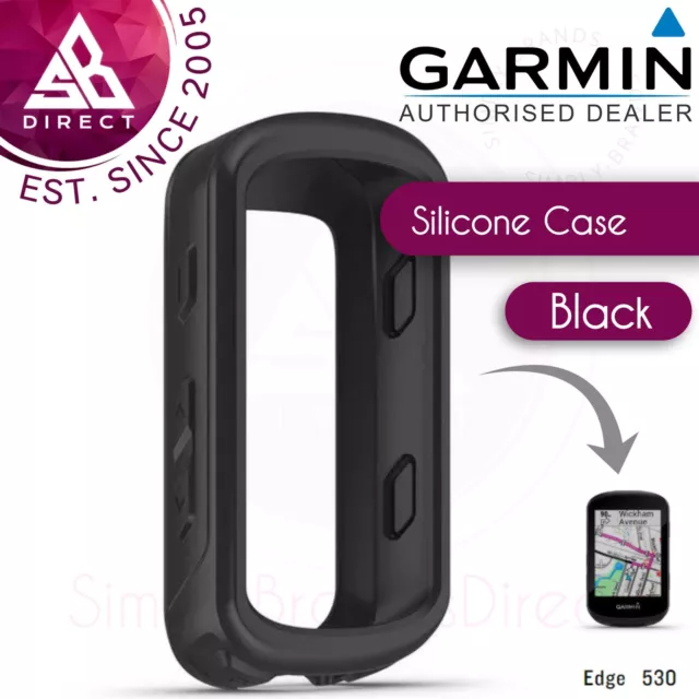 Garmin Protective Silicone Case Cover│For Edge 530 GPS Bike Computer│Black