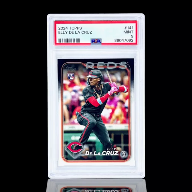 2025 TOPPS SERIES 1 ELLY DE LA CRUZ 141 Rookie RC PSA 9 22.99 PicClick