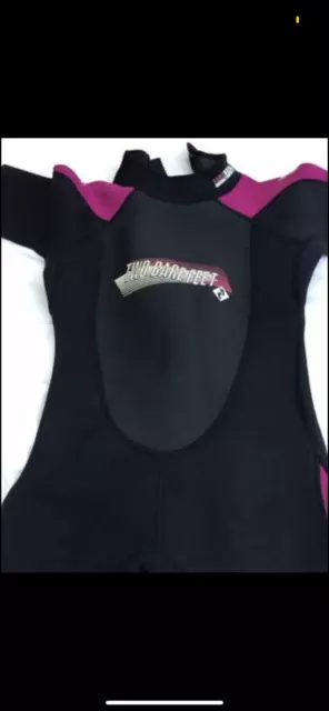 Female  Two Bare Feet Shorty Wetsuit Size M