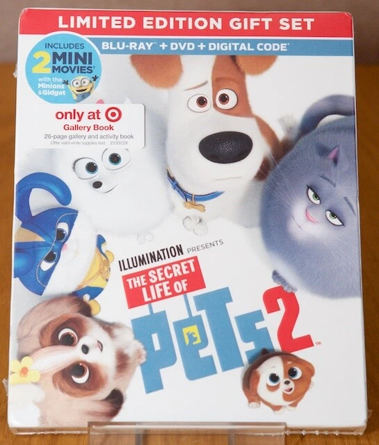 THE SECRET LIFE of Pets 2 Target Exclusive Blu Ray Region Free - NEW ...