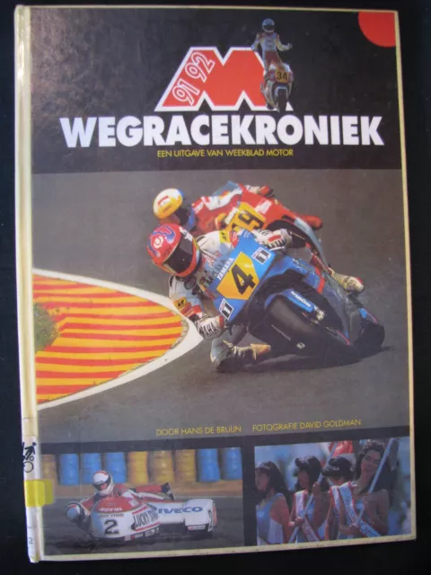 Motor Book Wegracekroniek 91/92, Hans de Bruijn (TTC) ex-bibliotheek
