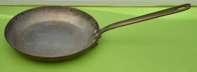 French Vintage Copper Skillet 20.5 Cm French Vintage Copper Skillet 20.5 Cm