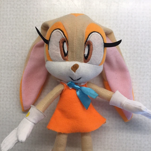 RARE CREAM THE Rabbit Kellytoy 9 Plush Sonic The Hedgehog 25 00 RARE CREAM THE Rabbit Kellytoy 9 Plush Sonic The Hedgehog 25 00
