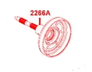 Cloche D'embrayage Kymco Maxxer 400, Mxu 400, 2266A-Pwb1-900 Oem