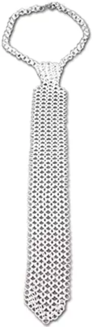 Chainmail Clothing Aluminum Butted Necktie 55 Cm