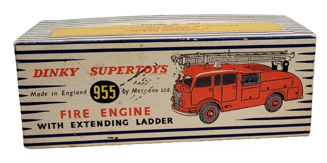 Dinky Supertoys 955 Fire Engine With Extending Ladder Original EMPTY BOX Only