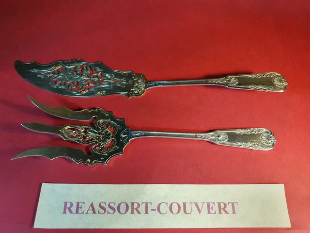 Service à poisson en argent - France