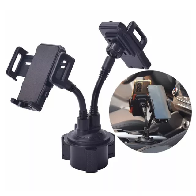 Adjustable Height Dual Head Cup Phone Holder Stand for Optimal Viewing
