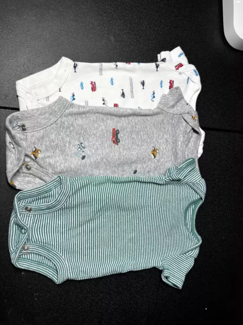 carters newborn boy body suit outfit