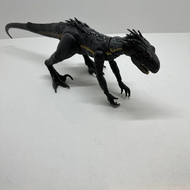 Posable Raptor FIGURINE MATTEL JURASSIC World Posable Indoraptor Park Raptor jouet or ...