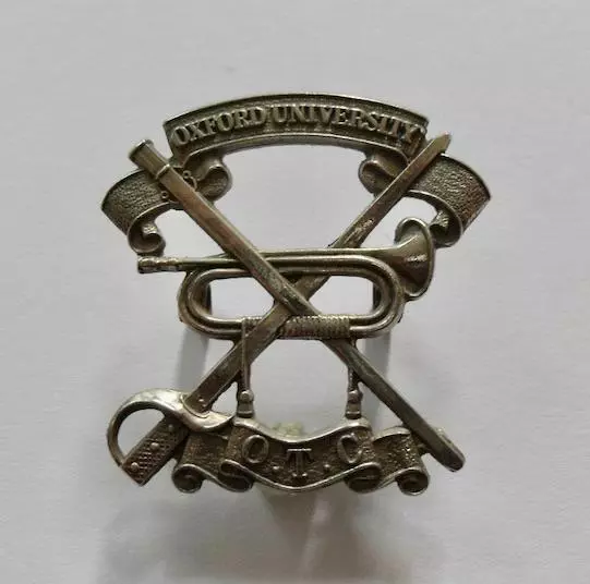 British Army Cap Badge. Oxford University Officer's Training Corps.