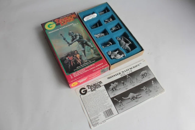 Figurine Grenadier Dragon Lords 2501 Black Dragon 1984 - Objets divers