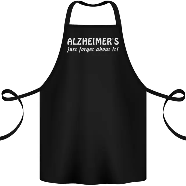 Alzheimers Just Forget About Funny Slogan Cotton Apron 100% Organic
