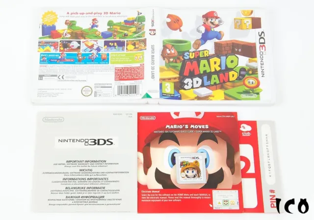 Super Mario 3D Land - Nintendo 3DS Boxed Game Cartridge PAL