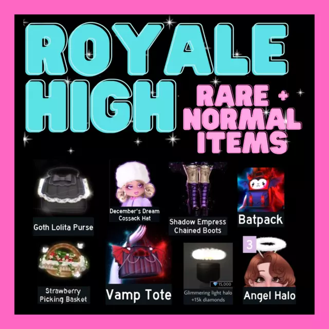 💞ROYALE HIGH - SETS & ACCESSORIES *CHEAP PRICE*💞