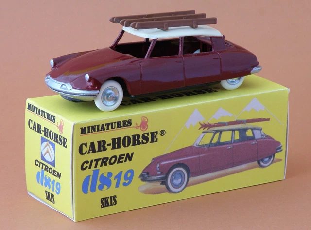 Car-Horse Citroen ds 19 FR3 tour de France style Dinky ancien stock sthubert92 - Collection