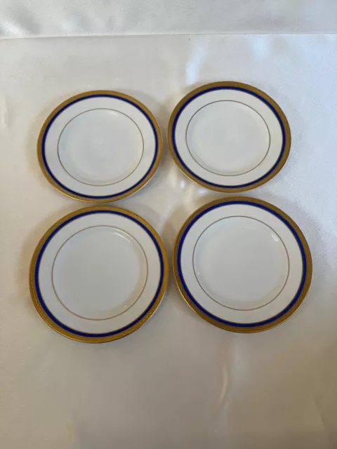 Wayne Old Ivory Syracuse Plates Dinnerware OPCO Blue 10” 8” 6.25” Retired