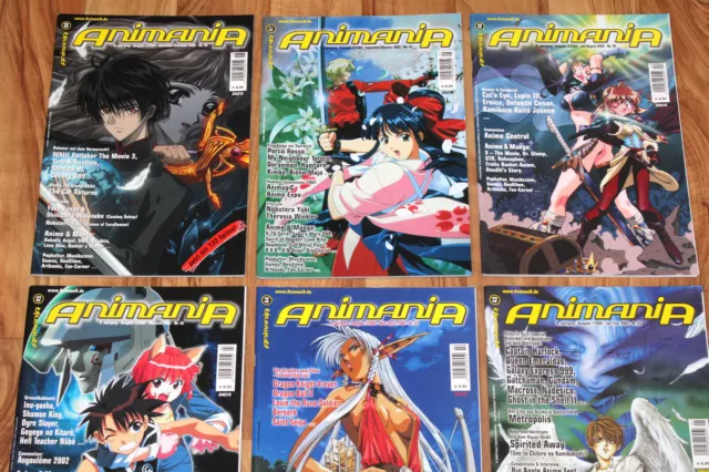 Animania Magazine Anime Manga Cat's Eye Eroica Dragon Ball Z Knight 4-ever 3