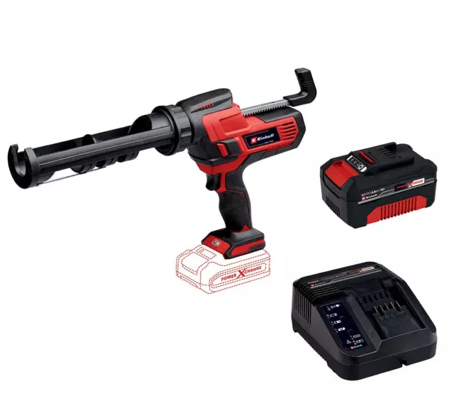 Einhell Akku-Kartuschenpistole TE-SG 18/10 Li-Solo Power X-Change Akku Ladegerät