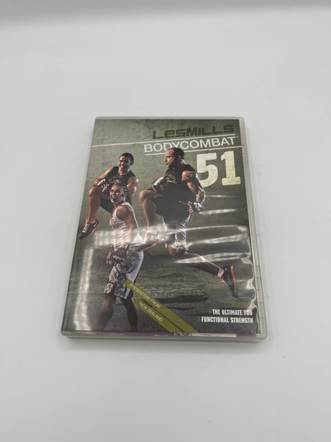 LES MILLS BODYCOMBAT Body Combat 57 DVD + CD Home Fitness Cardio