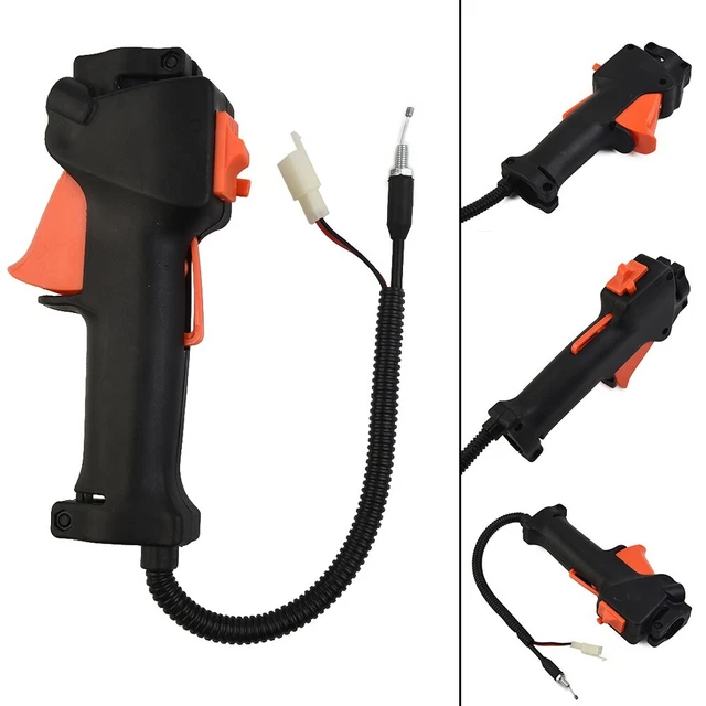 Câble D'accélérateur Pour Yamaha PW50 (1981-2009) - Remplacement En Acier Et PVC, Longueur ~94 Cm - 4