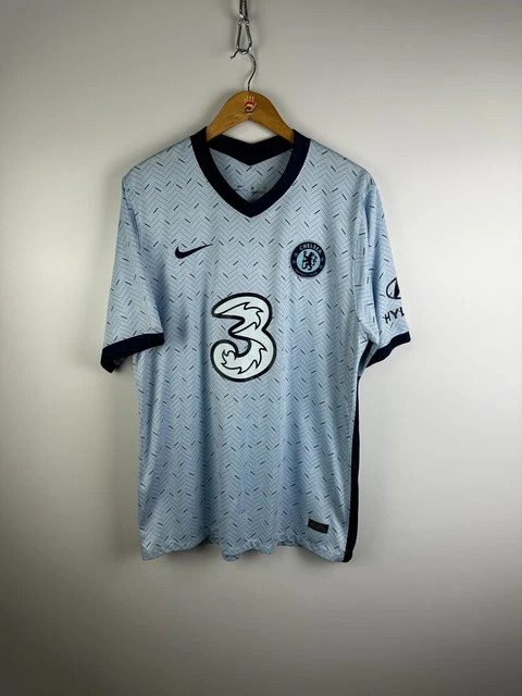 CHELSEA 2020 2021 Away Football Shirt Soccer Jersey Nike Size M