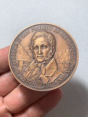 10 Lire 1984 Alessandro Volta San Marino #2388A 