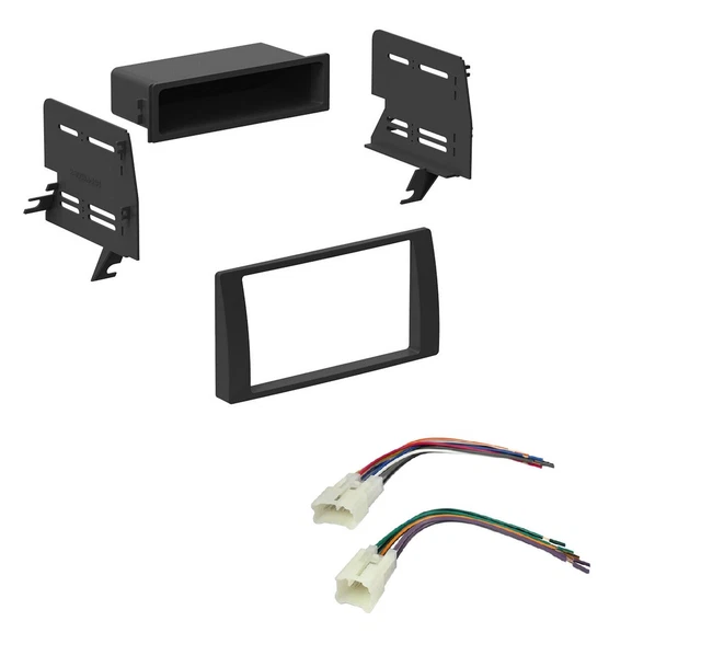 CAR RADIO STEREO Dash InstalL Kit with Pocket Harness for 20022006