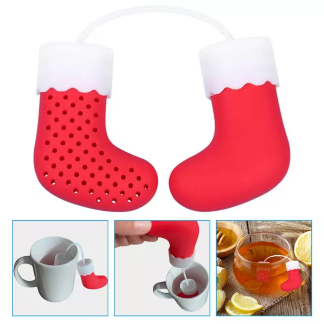 Tea Infuser for Mug Stainless Steel Strainer Silicone Maker Filter