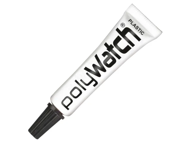 polyWatch Kratzer-Entferner Polierpaste für Uhren mit Acrylglas & Plexiglas