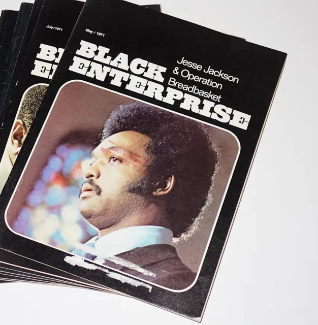 BLACK ENTERPRISE Magazine Lot (4) 1971 & 1972