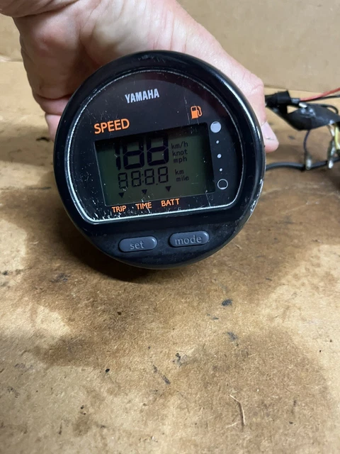 yamaha outboard digital speed gauge