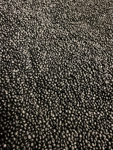 10lbs LDPE (Low Density Polyethylene) Carbon Black Resin Pellets 74708-A Black